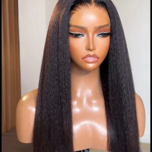 Kinky Straight 13x4 Lace Front Human Hair