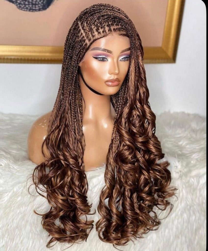 French curls wig