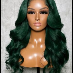 Emerald Green Wig