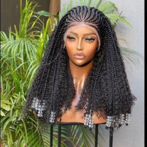 Goddess braid wig