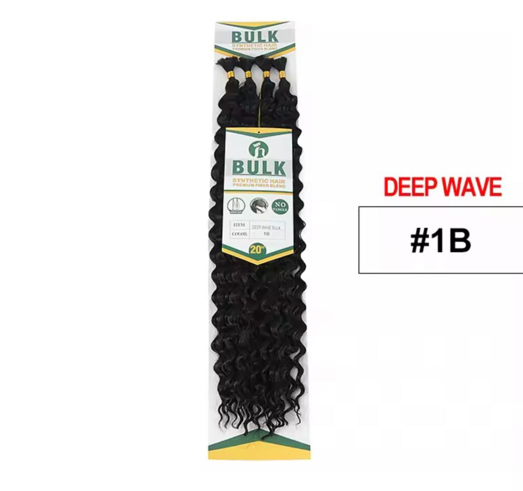 Deep wave Goddess braids extensions